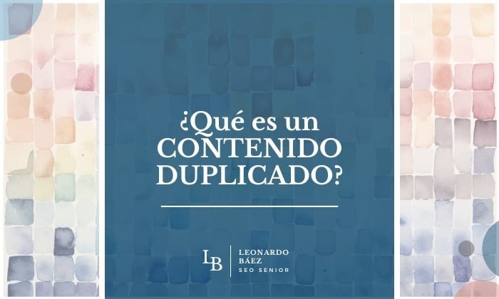 ★ ¿Qué es el CONTENIDO DUPLICADO?